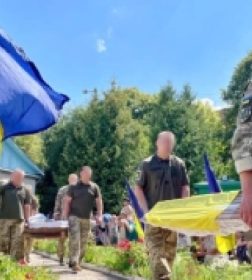 Провели в останню дорогу Героя з Волині