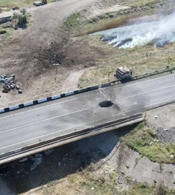 Удар по Генічеському мосту: ЗСУ пошкодили ще один шлях із Криму на Херсонщину