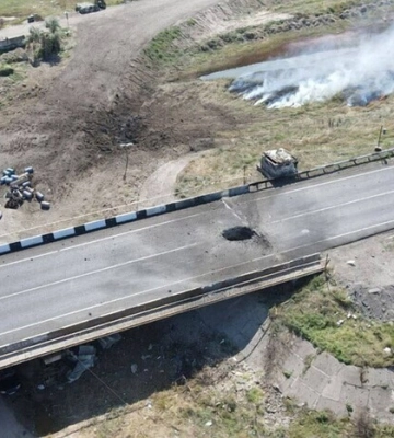 Удар по Геническому мосту: ВСУ повредили еще один путь из Крыма на Херсонщину
