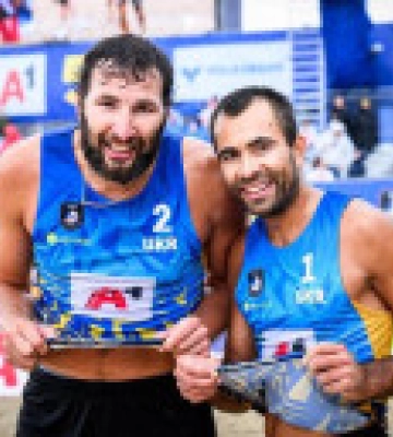 Украина впервые завоевала медаль на чемпионате Европы по пляжному волейболу