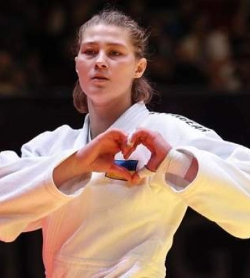 Українська дзюдоїстка Єлизавета Литвиненко виграла дебютну бронзу на турнірі Мастерс в Будапешті