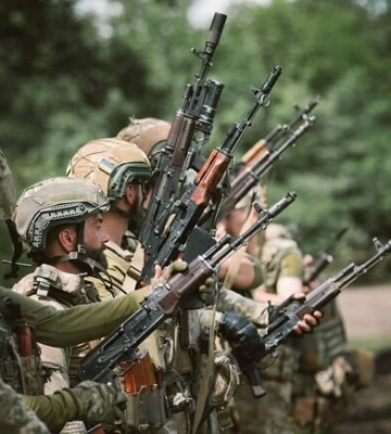 Карта боевых действий в Украине 7 августа