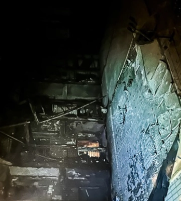 У ДСНС показали наслідки ворожого обстрілу Херсона