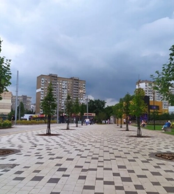 У Києві на місці МАФів створили новий сквер