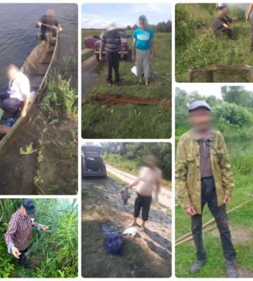 Горе-рибалки виловили з Рівненщини риби на 43 тисячі гривень