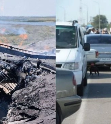 Сухопутный коридор через Мелитополь – в очереди на КПП по 3 и более часов без воды и с отвратительной связью 