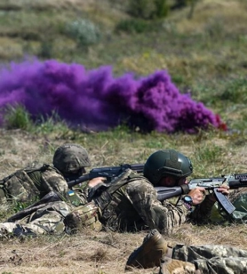 Карта боевых действий в Украине 8 августа