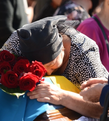 Рівне сьогодні попрощалося з двома воїнами ЗСУ (ФОТО)