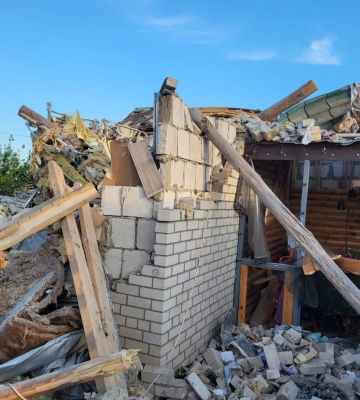 Унаслідок ворожих обстрілів Харківщини загинула жінка, поранені двоє чоловіків