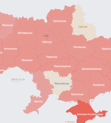 В Україні масштабна тривога через зліт ворожого МіГ-31К. Зафіксовано пуски "Кинджалів" у напрямку Київщини (оновлено)