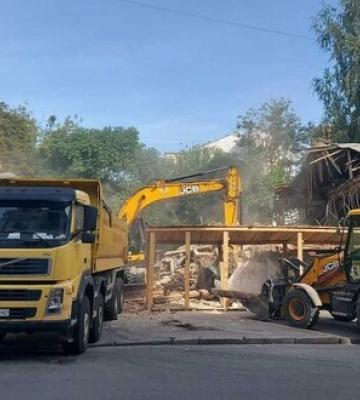Киевская мэрия не разрешала сносить дом по ул. Ярославской, начато уголовное производство