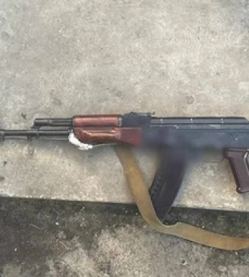 На Волині зловили озброєного АК-74 «чорного лісоруба» 