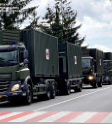 Украина получила от Нидерландов медицинские комплексы для работы в полевых условиях