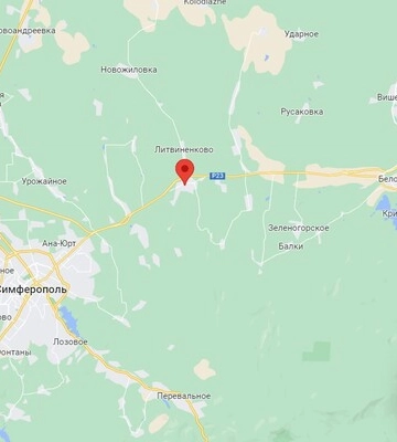 Партизани повідомляють про скупчення військової техніки РФ недалеко від Сімферополя