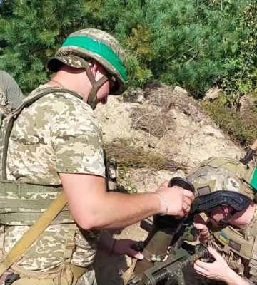На Рівненщині відбувся конкурс мінометних батарей серед військових (ВІДЕО)