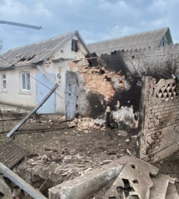 Росіяни обстріляли Нікополь, поранена жінка
