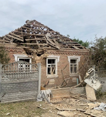 Росіяни обстріляли Нікополь, поранена жінка