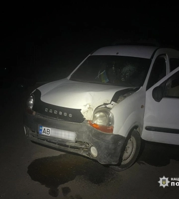 На Вінниччині п’яний водій умисно скоїв наїзд на знайомого (ФОТО)