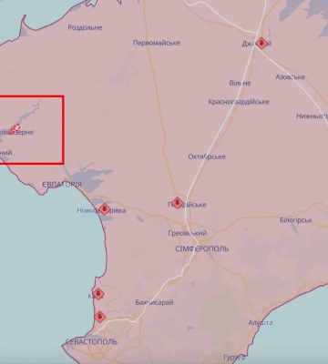 В Крыму произошли взрывы