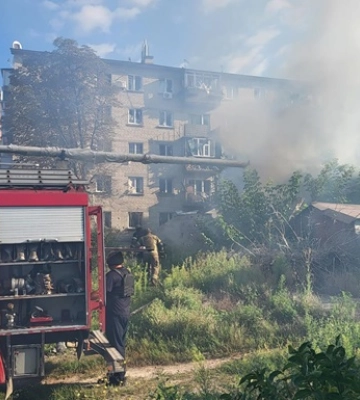 Оккупанты утром обстреляли Купянск-Узловой, погибла пенсионерка
