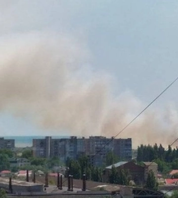 В оккупированном Бердянске и вблизи Мариуполя прогремели взрывы