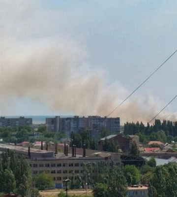 В оккупированном Бердянске и вблизи Мариуполя прогремели взрывы