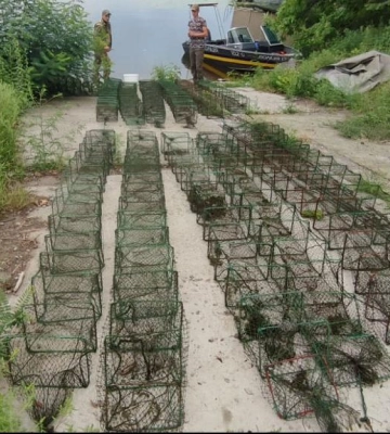 На Полтавщині браконьєри незаконно виловлювали раків