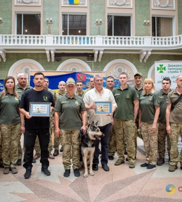 В Одесі ввели в обіг поштові марки «Нескорений Південь», присвячені прикордонникам