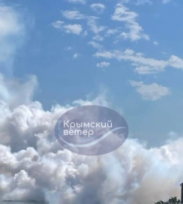У Криму в районі Керченського мосту пролунали вибухи