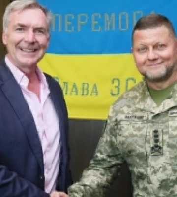 Начштабу оборони Британії прибув до Києва та зустрівся з Залужним: про що говорили