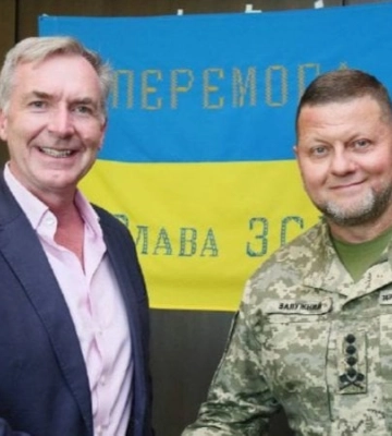Начштаба обороны Британии прибыл в Киев и встретился с Залужным: о чем говорили