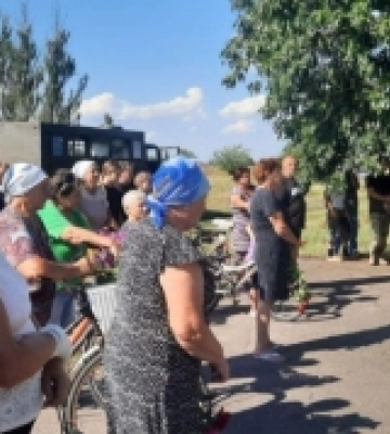На Херсонщині простились із загиблим воїном Анатолієм Сурмаєм, загиблим на фронті 6 серпня