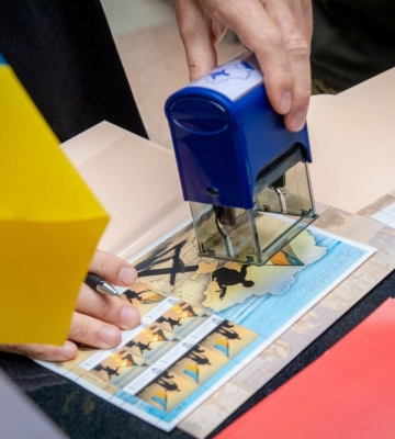 В Одесі ввели в обіг поштові марки «Нескорений Південь», присвячені прикордонникам