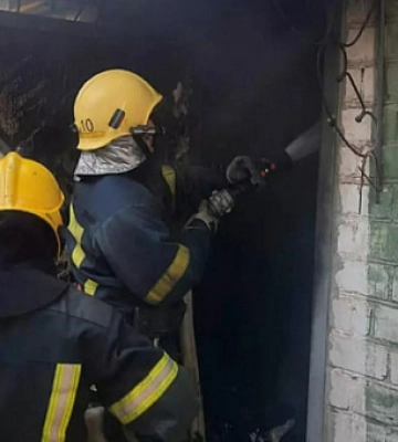 В Кривом Роге мужчина получил ожоги, пытаясь спасти имущество из огня