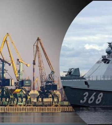 &quot;Попереджувальним вогнем&quot;: Росія примусово зупинила в Чорному морі судно, яке рухалось в Ізмаїл