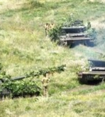 ЗСУ показали, як палає гармата &quot;Рапіра&quot; під Бахмутом
