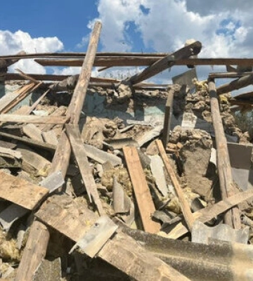 Унаслідок обстрілу окупантами села Новокаїри на Херсонщині поранено чоловіка