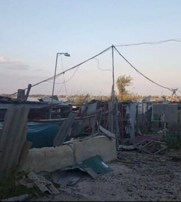 Россияне вечером атаковали Отрадокаменку и Белозерку на Херсонщине: два человека ранены. ФОТОрепортаж