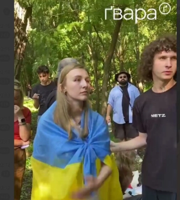 На протестующих против застройки Терехова в Харькове активистов натравили военкомов