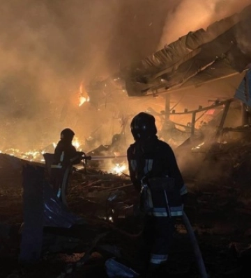 Нічна атака на Одесу: у МВС розповіли подробиці