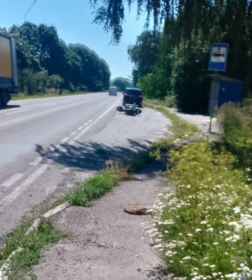 Загинув мотоцикліст: слідчі з’ясовують обставини летальної ДТП на Волині