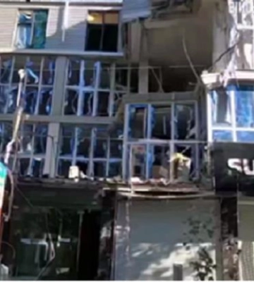 В ОВА показали наслідки нічного обстрілу Херсона