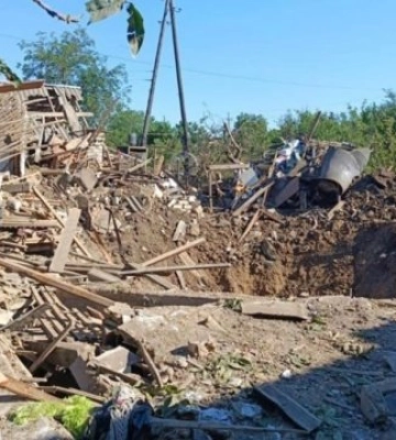 Внаслідок ракетних ударів у Запорізькому районі загинули дві людини, трьох врятували — ДСНС