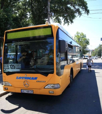 У Дніпрі змінюється схема руху автобусного маршруту № 125