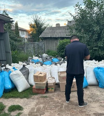На Чернігівщині у підпільних виробників підакцизних товарів вилучено тютюнової продукції на ₴2,5 млн. 