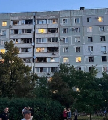 Російський удар по Запоріжжю: МВС повідомляє про двох загиблих і сімох поранених