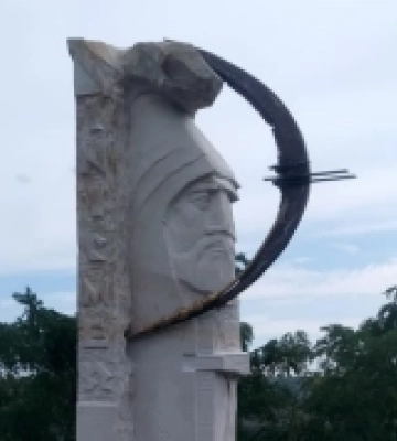 Єдиний у світі: на Вінниччині встановили пам&#039;ятник сарматському царю Інесмею