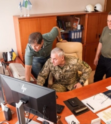 &quot;Ситуація є стабільною&quot;: Наєв перевірив готовність до відбиття російських атак на Рівненській АЕС. Фото