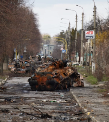 "По той бік світу" – фільм про бойові дій в Бучанському районі Київщини