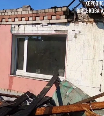 Росіяни вдарили артилерією по Херсону